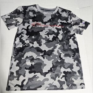 Black and Grey‎ Champion Athletic T Shirt Boys 18/20